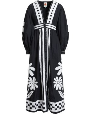 FARM Rio Maxi Dress Cotton - Black