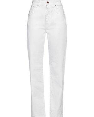 CIGALA'S Jeans Cotton, Elastane - White