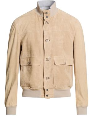 Fedeli Jacket Leather - Natural