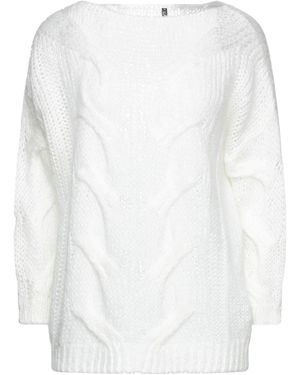 Manila Grace Pullover - Weiß