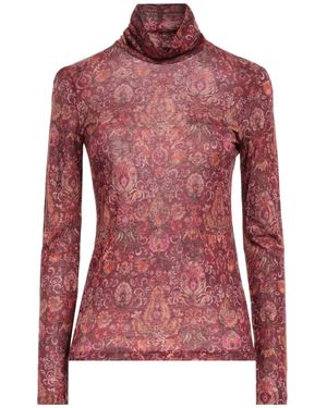 Caliban T-Shirt Modal, Wool - Red