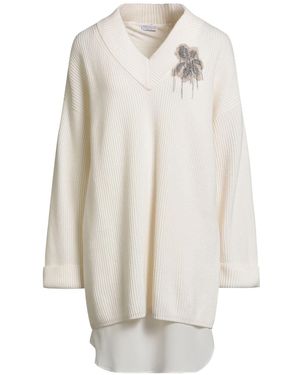 Brunello Cucinelli Mini Dresses - White