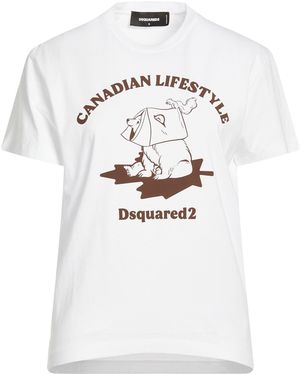 DSquared² Camiseta - Blanco