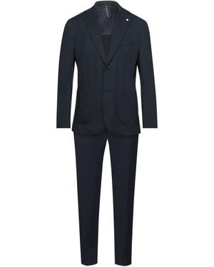 L.B.M. 1911 Midnight Suit Polyamide, Elastane - Blue