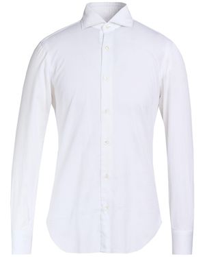 Barba Napoli Shirt Cotton - White