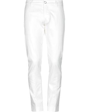 Jacob Cohen Trousers Cotton, Elastane - White