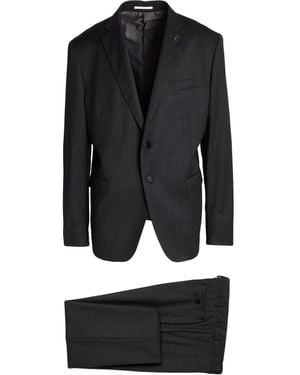 Pal Zileri Suit Wool, Elastane - Black