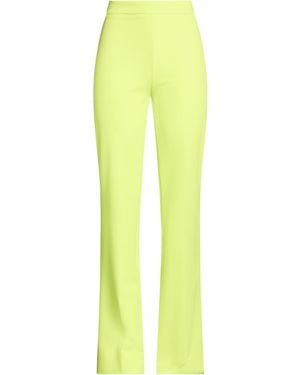 CAMILLA Pants Polyester, Elastane - Yellow