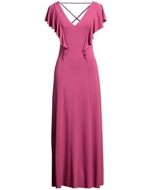 Kaos Maxi Dress Acrylic, Polyamide, Elastane - Purple
