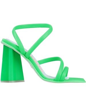 Chiara Ferragni Sandals Leather - Green