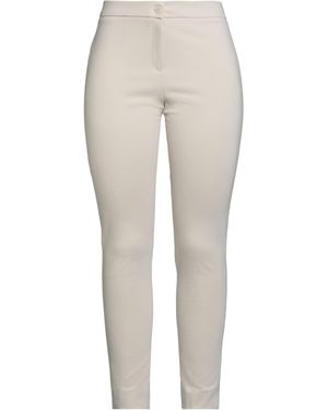 Elena Miro Pants Viscose, Polyamide, Elastane - White