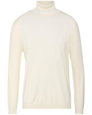 Lardini Rollkragenpullover - Weiß