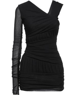ANDREADAMO Mini Dress Cotton, Nylon - Black