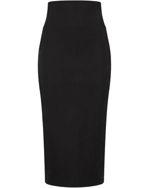 MEIMEIJ Maxi Skirt Polyamide, Elastane - Black