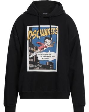 DSquared² Betty Boop Hoodie - Black