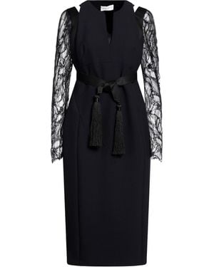Amanda Wakeley Midi Dress - Black