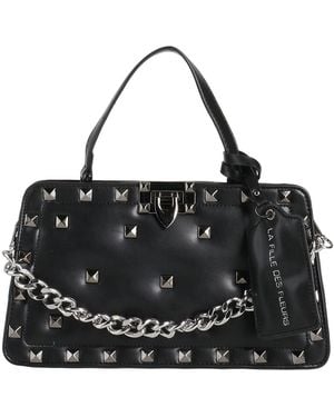 La Fille Des Fleurs Handbag - Black