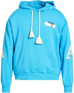 Al Ain Azure Sweatshirt Cotton - Blue