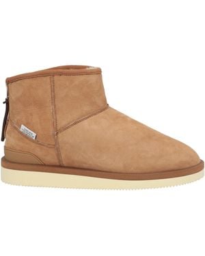 Suicoke Ankle Boots Leather - Brown