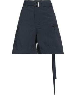 Sacai Shorts & Bermuda Shorts Polyester, Cotton - Blue