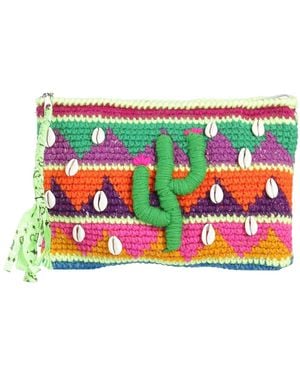 MAISON BADIGO X Arizona Love -- Handbag Wool - Red
