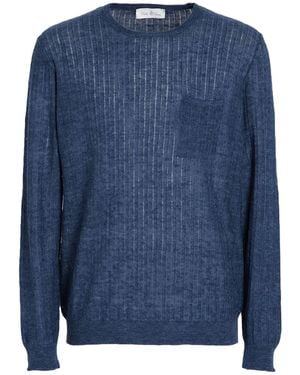 Della Ciana Sweater Linen, Silk - Blue