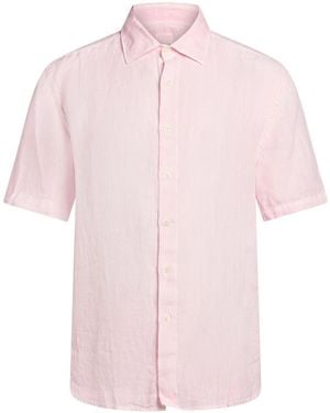 120% Lino Shirt Linen - Pink