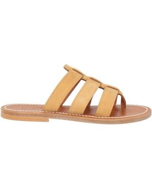 K. Jacques Thong Sandal Leather - Brown