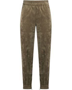 D.exterior Pants Polyester, Polyamide, Elastane - Green