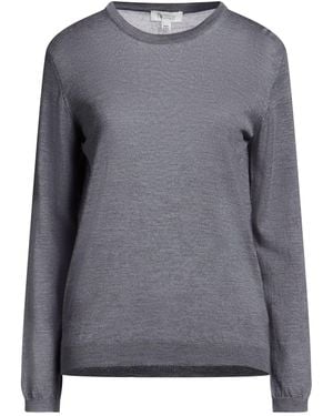 Crossley Charcoal Jumper Virgin Wool, Silk - Grey