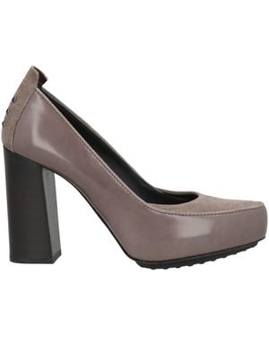 Tod's Court Shoes - Grey