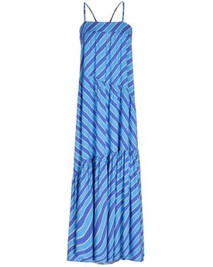 8 by YOOX Long Dress - Blue