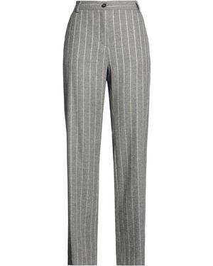 Barba Napoli Pants Polyester, Viscose, Virgin Wool, Elastane - Gray