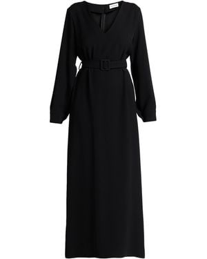 P.A.R.O.S.H. Maxi Dress Polyester - Black