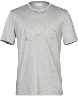 Ferragamo T-Shirts - Grey