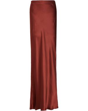 8 by YOOX Maxi Skirt - Red