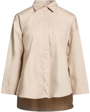 RUE DU BAC Shirt Cotton, Polyamide, Elastane - Natural