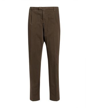 Briglia 1949 Trousers Cotton, Elastane - Brown