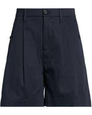 Department 5 Shorts & Bermuda Shorts Cotton, Elastane - Blue