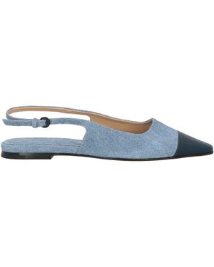Dear Frances Ballet Flats Leather - Blue