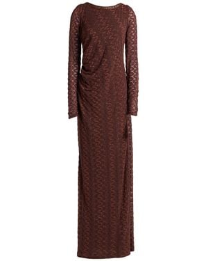 PHO® Firenze Maxi Dress Cotton, Polyester, Lurex - Brown