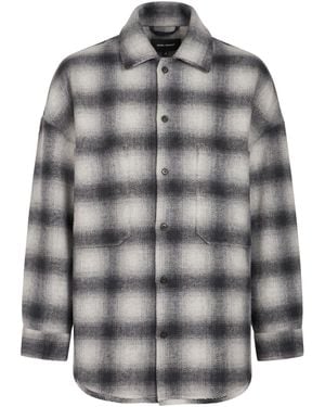 Isabel Benenato Coat Wool - Grey