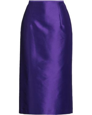 Lunatica Milano Midi Skirt Polyester - Purple