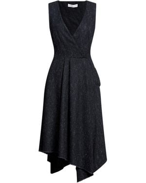 SKILLS & GENES Vestido midi - Azul