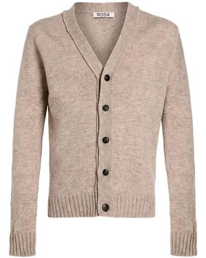 Roda Strickjacke - Natur