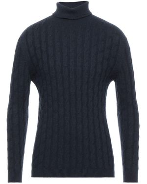 Alpha Studio Rollkragenpullover - Blau