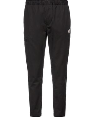 Moncler Pants Cotton, Elastane - Black