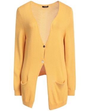 Hanita Marigold Cardigan Acrylic, Polyamide, Mohair Wool, Wool - Yellow