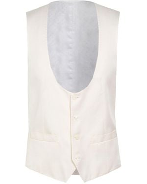Corneliani Couture-Weste - Weiß