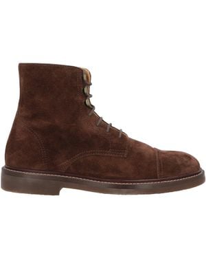 Brunello Cucinelli Ankle Boots Leather - Brown